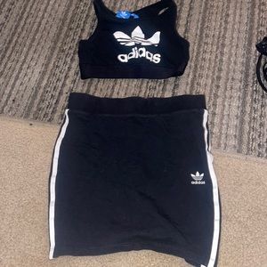 used Adidas two piece set